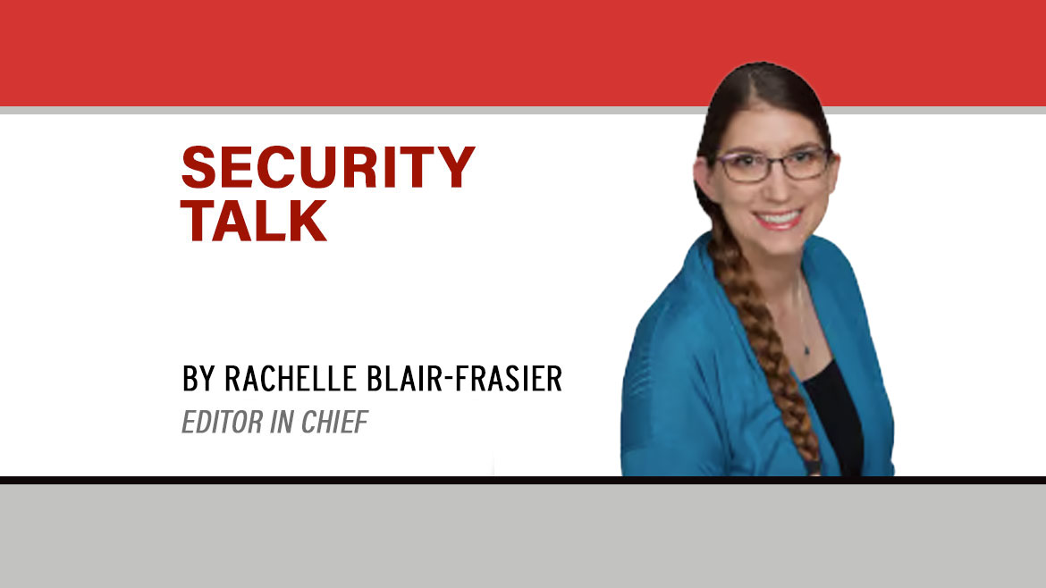 Security Talk Column with Rachelle Blair-Frasier