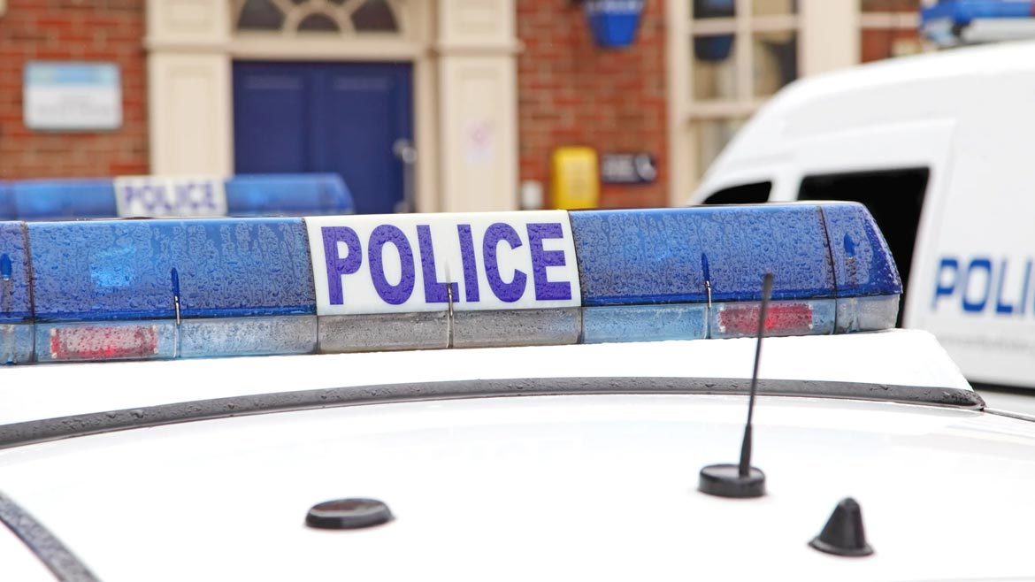 Police vehicles